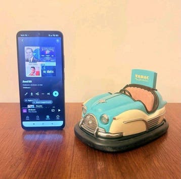 Tabac Original - Bumper Car Radio Custom Bluetooth, Nieuw