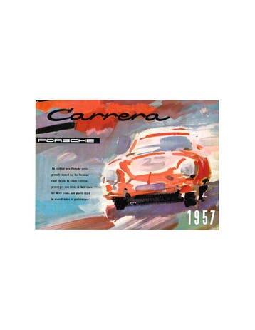 1963 PORSCHE CARRERA 2 BROCHURE