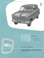 1955 FORD TAUNUS LEAFLET NEDERLANDS, Nieuw