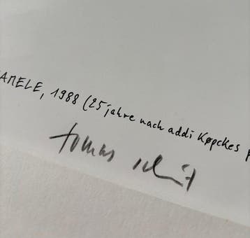 Tomas Schmit (1943-2006) - Ohne Kamele, Antiek en Kunst