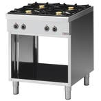 Fornuis | Gas | 4 Branders (2x 3.6kW + 2x 5kW) | Open, Verzenden, Nieuw in verpakking