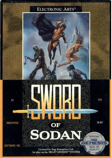 Sword of Soda - Sega Genesis - NTSC (Losse Cassette), Games en Spelcomputers, Games | Sega, Ophalen of Verzenden, Zo goed als nieuw