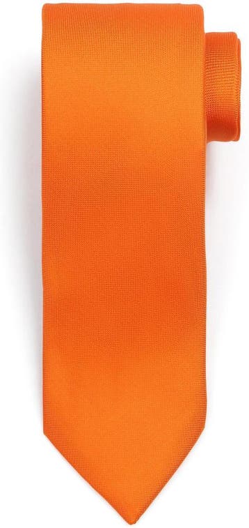 Suitable Zijde Stropdas Oranje maat  Heren, Vêtements | Hommes, Cravates, Verzenden