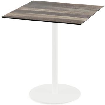 Inklapbare Tafel | URBAN | HPL/RVS | Houtlook Blad | Wit, Verzenden