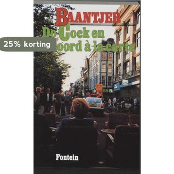 De Cock en moord a la carte / Baantjer / 33 9789026104213, Verzenden, A.C. Baantjer