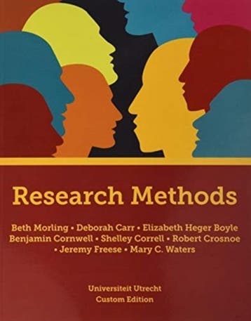 Research Methods in Psychology – Evaluating a World of, Boeken, Verzenden, Gelezen, Beth Morling
