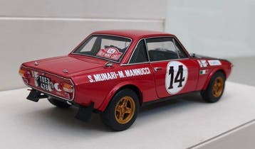 Autoart 1:18 - Modelauto - Lancia Fulvia 1.6HF - Winner, Hobby & Loisirs créatifs