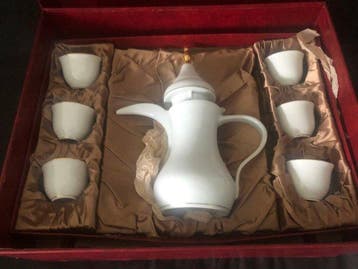 Limoges - Bernardaud - Service à café (9) - Porcelaine -