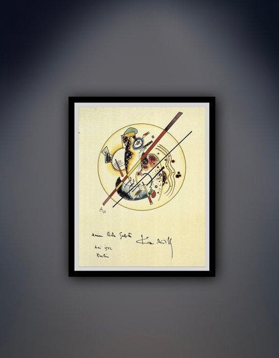 Bauhaus Archiv Berlin - Wassily Kandinsky - “Aus dem, Antiquités & Art, Art | Dessins & Photographie