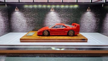 BBR 1:43 - Modelauto - Ferrari F40 - Serie B.B.R. voor, Nieuw