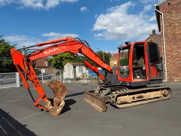 Online veiling - 2009 Kubota KX185-3 (8,5T), Ophalen
