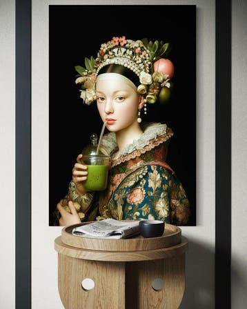 La Mama - Lady Matcha - XL - Œuvre unique 1/1