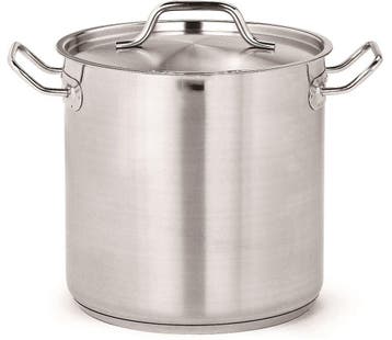 Kookpan | RVS | 25L | Div. Warmtebronnen | Incl. Deksel |, Verzenden