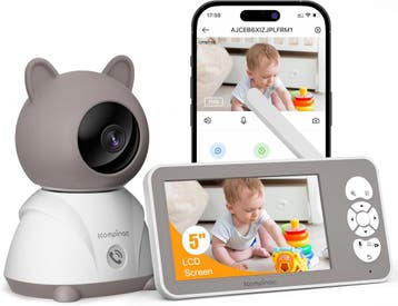 Smart Babyfoon 2K HD | Retour deal | Nu extreem goedkoop, Verzenden, Zo goed als nieuw, Terugspreekfunctie
