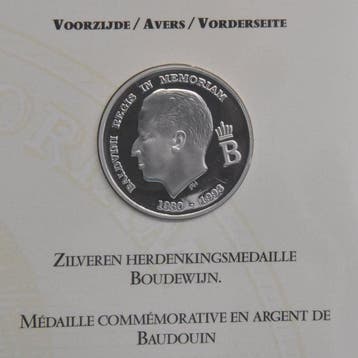 België. 250 Francs 1993/1998, Officiele Herdenkingsmedaille