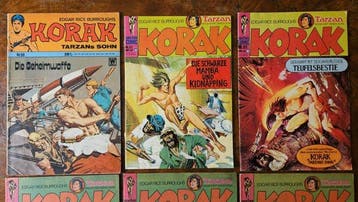Korak - KORAK - Tarzans Sohn - 6 Stripverhaal - Duitse