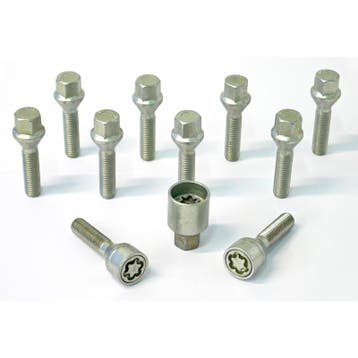 H&R Wielboutenset konisch M12x1.50 - Lengte 35mm - 10 stuks, Verzenden