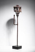 Zwart ijzeren altaar Asen - Fon - Benin, Antiquités & Art