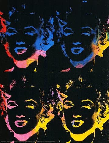 Andy Warhol (after) - Four Marilyns