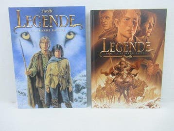 Legende T3 + sérigraphie + dédicace - 2x C - 2 Album -, Boeken, Nieuw