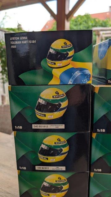 Minichamps 1:18 - Model raceauto (14) - Unieke Ayrton Senna, Hobby en Vrije tijd, Nieuw