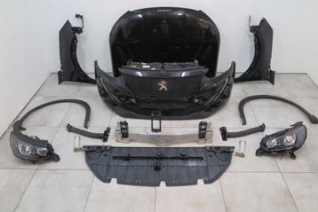 Peugeot 2008 II voorzijde: motorkap, bumper, lampen, spatbor, Auto-onderdelen, Verzenden, Gebruikt