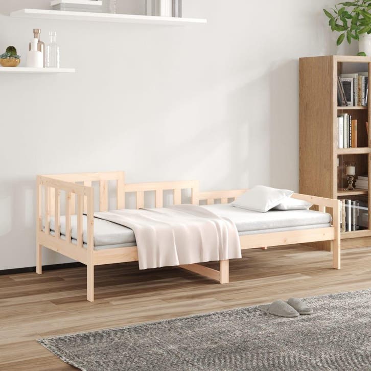 vidaXL Slaapbank zonder matras 90x190 cm massief grenenhout, Maison & Meubles, Chambre à coucher | Lits, Envoi