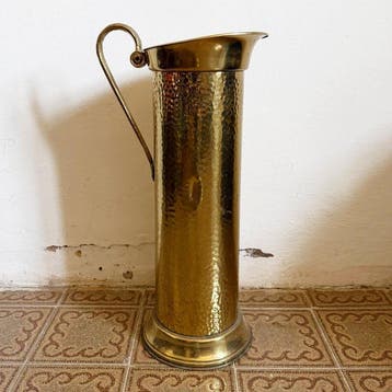 Standaard - Messing - Vintage Parapluhouder, Antiek en Kunst