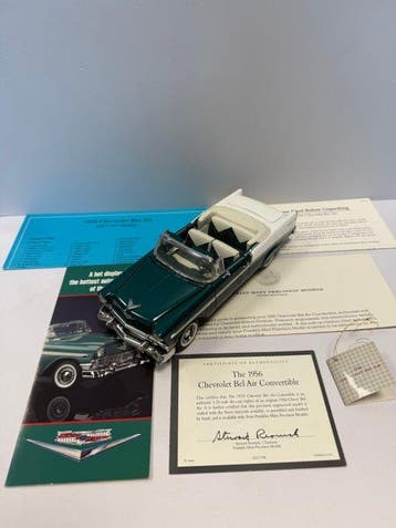 Franklin Mint 1:24 - Voiture miniature - Chevrolet Bel Air