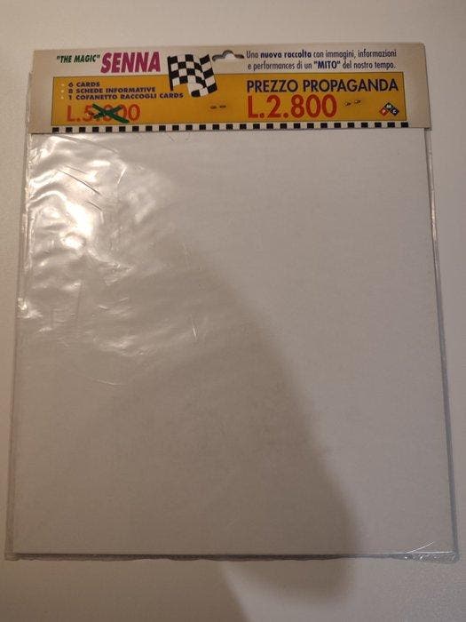 Panini UCL Stickers Ayrton Senna Originele verpakking, Pack, Collections, Autocollants