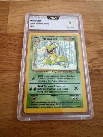 1 Graded card Victreebel from 1999 Pokémon Jungle Holo 14/64