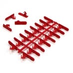 Zegel verzegeling voor distributiebakken rood nieuw, Ophalen of Verzenden