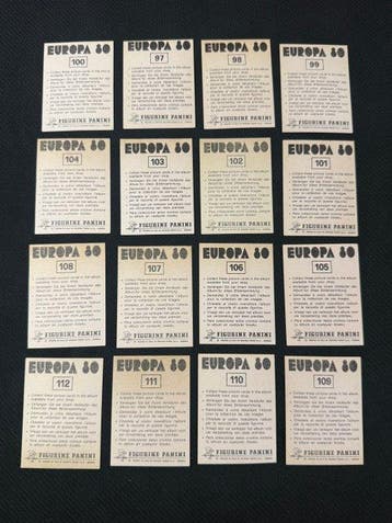 1980 Panini Europa 80 Team Hellas Sticker - Presque parfait