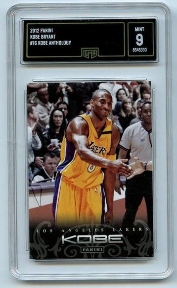 Panini - Lot of 2 - Anthology - GMA 9 - Kobe Bryant - 2 Card