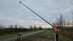 Kantelbare cameramast mast 8 meter geanodiseerd aluminium  h, Verzenden