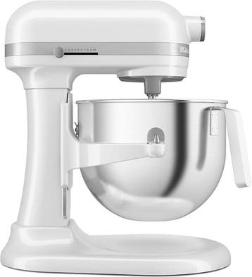 KitchenAid Artisan wit - keukenmachine in hoogte verstelbare, Elektronische apparatuur, Verzenden, Zo goed als nieuw