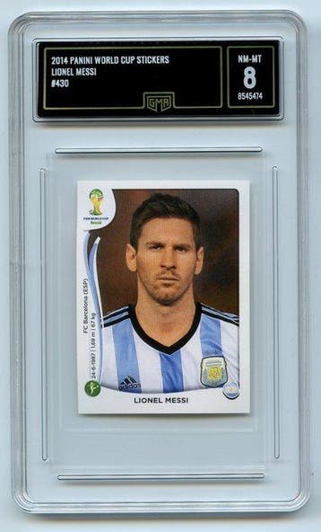 Panini - Lot of 2 - World Cup - 2010 & 2014 - GMA 8 - Lionel, Nieuw