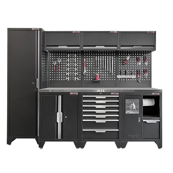 Gereedschapskasten set wandlengte 264 cm. tweedeurs lage, Bricolage & Construction, Établis, Enlèvement ou Envoi