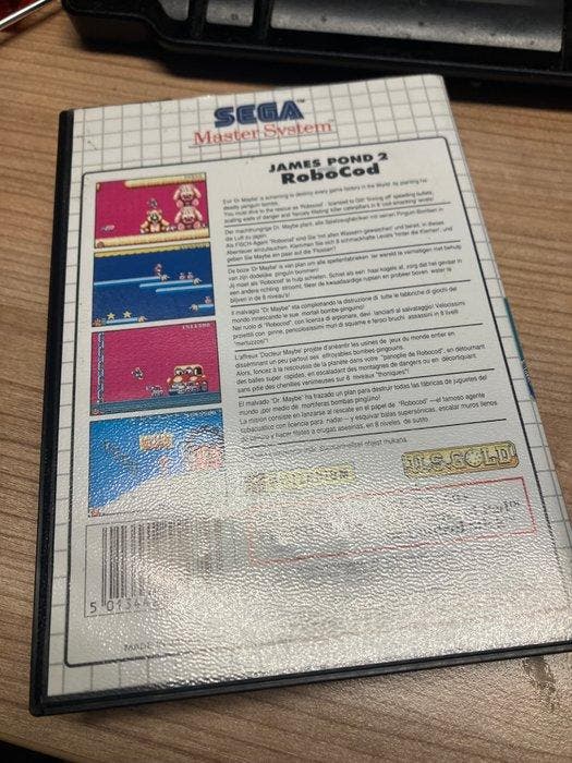 Sega - Master System - James Pond 2: Robocod - Videogame -, Games en Spelcomputers, Spelcomputers | Overige Accessoires