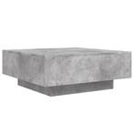 Salontafel 80x80 beton | Retour Deal | 54% KORTING, Gebruikt, 50 tot 100 cm, Verzenden, Vierkant