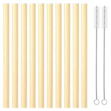 Fako Bijoux - Siliconen Rietjes Pastel XL - 10 Herbruikbare, Verzenden, Nieuw