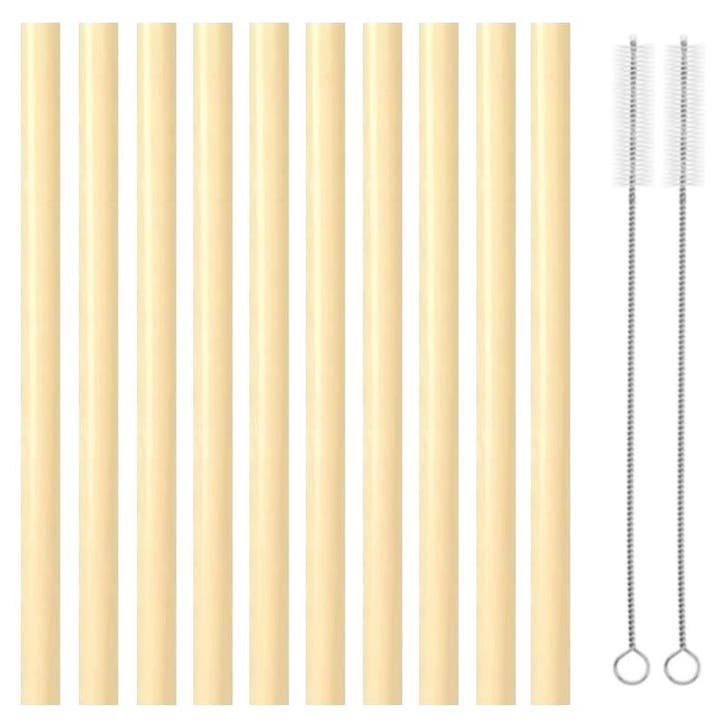 Fako Bijoux - Siliconen Rietjes Pastel XL - 10 Herbruikbare, Huis en Inrichting, Keuken | Bestek, Verzenden