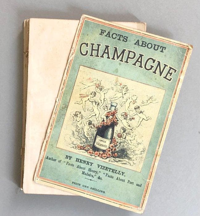 Henry Vizetelly - Facts about champagne - 1890, Antiek en Kunst, Antiek | Boeken en Manuscripten