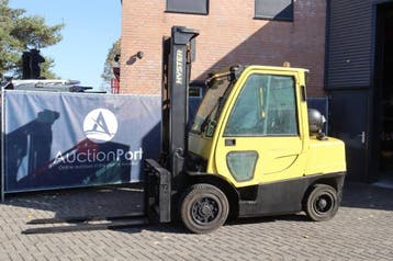Veiling: Heftruck Hyster H4.5FTS5 LPG 4500kg 4.0m 2008, Ophalen