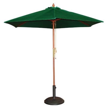 Parasol rond groen 2,5 meter | 2,37(h) x 2,5(Ø)m Bolero, Articles professionnels, Verzenden