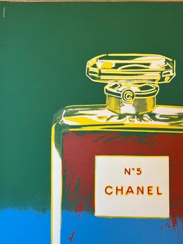 warhol andy - chanel verde