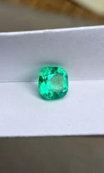 Zonder minimumprijs - 1 pcs Groen Smaragd - 3.41 ct -