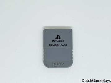 Playstation 1 / PS1 - Memory Card - Grey, Games en Spelcomputers, Verzenden, Gebruikt
