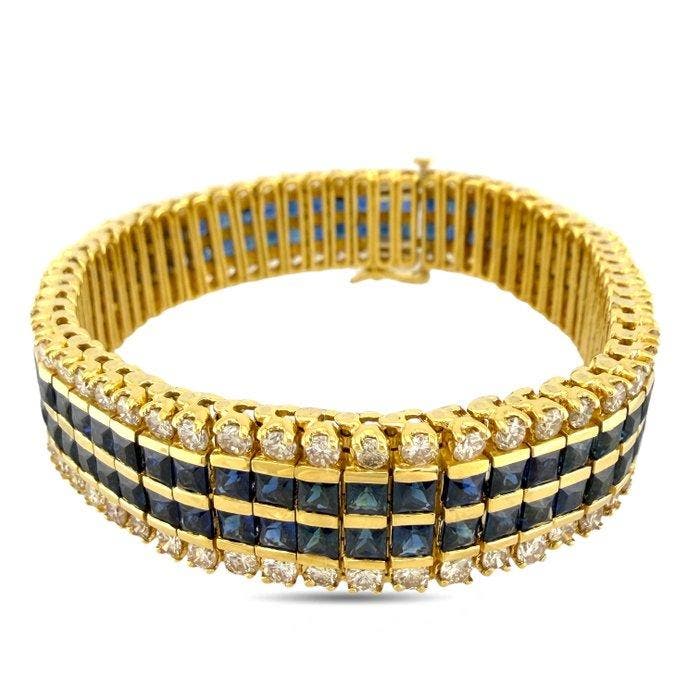 Armband - 18 karaat Geel goud, Exclusieve 18k geelgouden, Bijoux, Sacs & Beauté, Bracelets