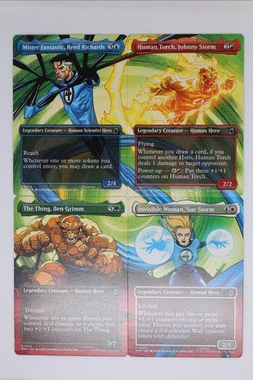 Wizards of The Coast - 4 Card - Magic: The Gathering Promo, Nieuw